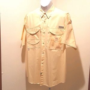 COLUMBIA MEN'S SHORT SLEEVE CASUAL SHIRT